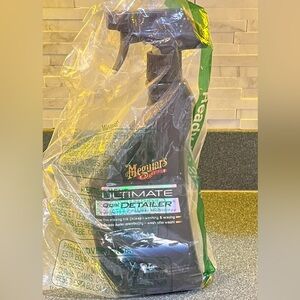 Meguiars Ultimate Quik Detailer hydrophobic polymer technology 22 fl oz